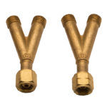 y-connectors for glassworking torches